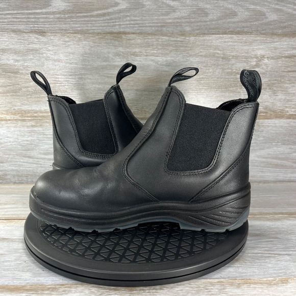 Thorogood Women’s 804-6134 Leather Comp Safety Toe Station Black Boot Size 9 - Picture 8 of 10